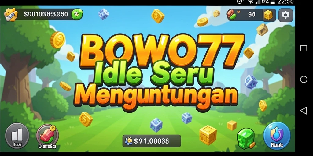 Tampilan gameplay BOWO77 yang menggugah selera dan interaktif.