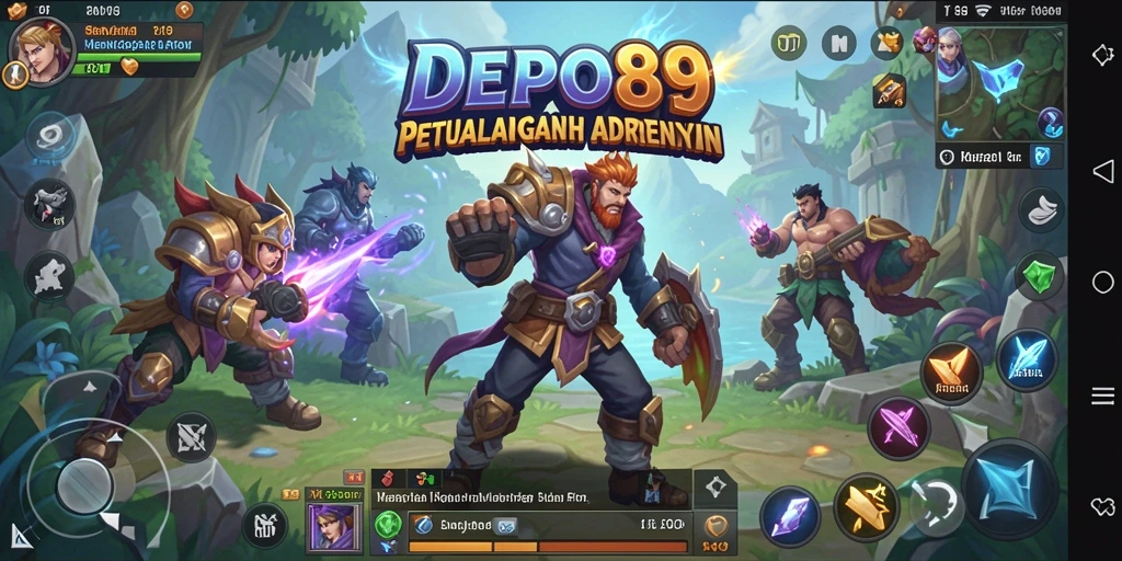 Tampilan gameplay menarik dalam dunia RPG yang penuh petualangan.