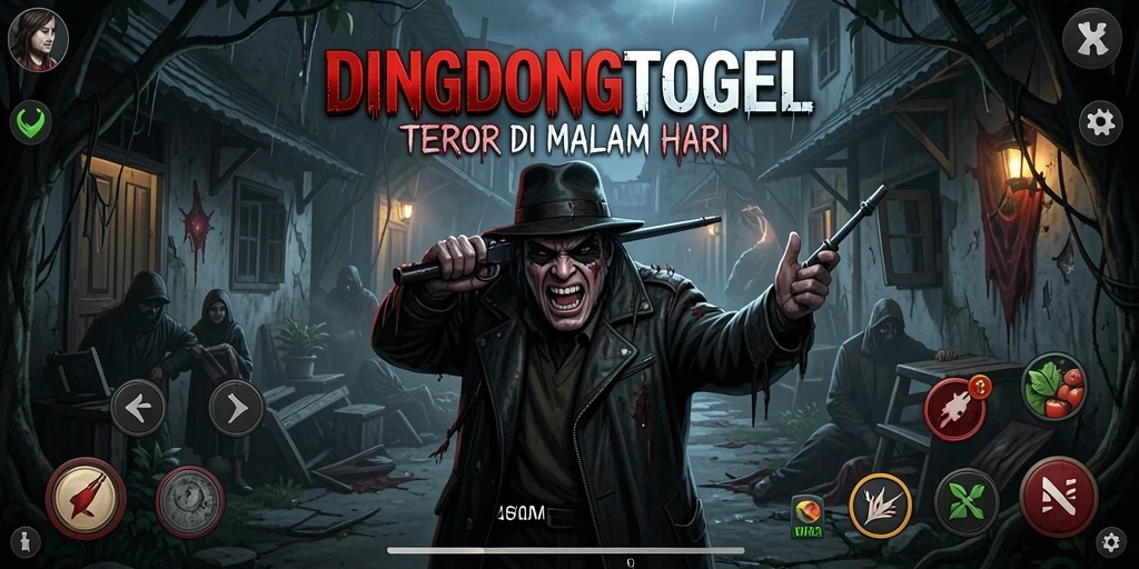 Screenshot gameplay DINGDONGTOGEL menampilkan kengerian dan ketegangan yang menggebu.