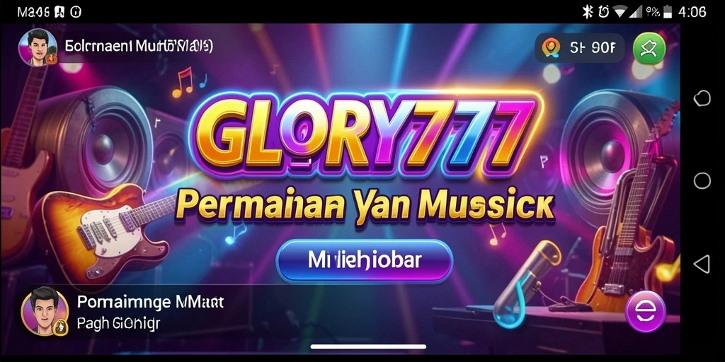 Tampilan gameplay GLORY777 yang memukau dan interaktif.