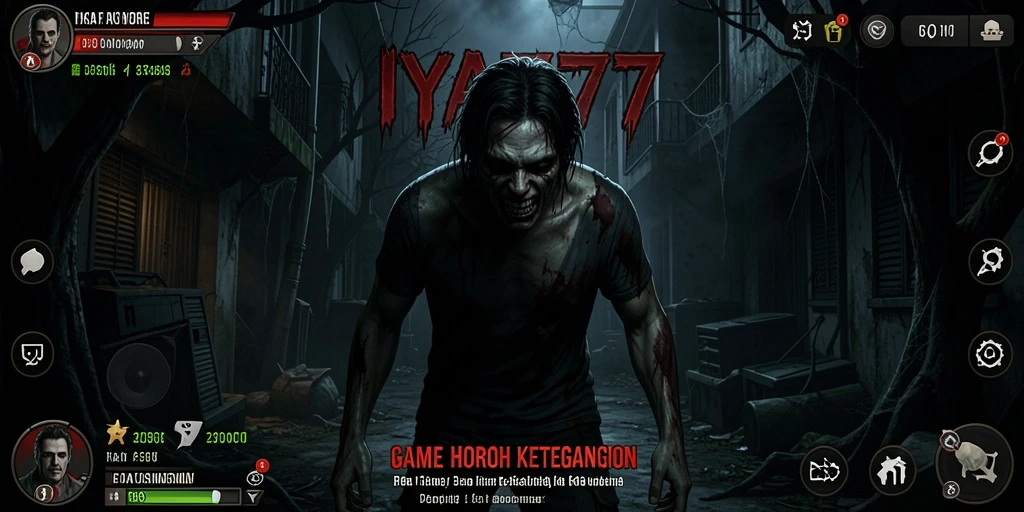 Tampilan gameplay IYA777 yang mencekam dan penuh ketegangan.
