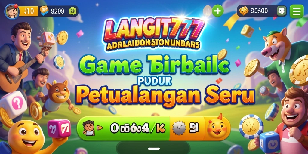 Screenshot gameplay Bingo LANGIT777 dengan tampilan menarik.