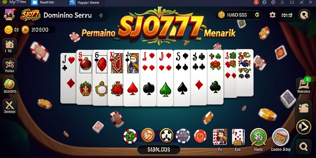 Tampilan gameplay seru dan interaktif dari SJO777.