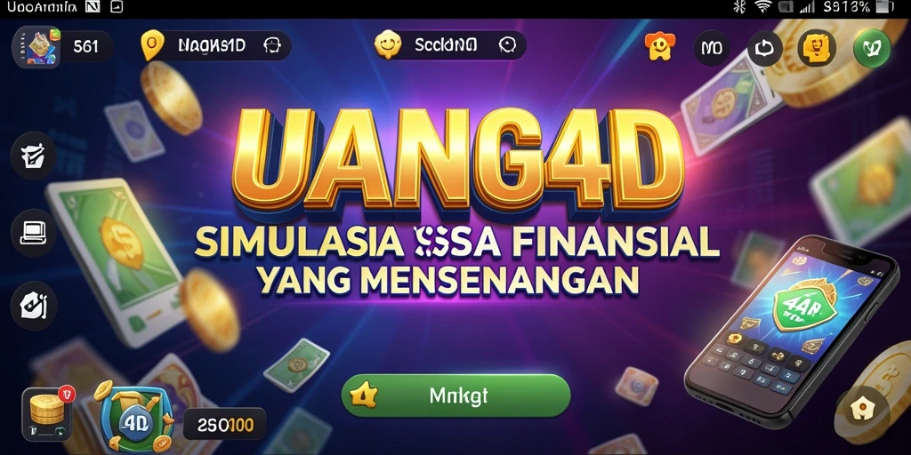 Gameplay menarik UANG4D tentang pengelolaan keuangan.
